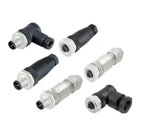 circular connector m12 m12 connector 4 pin pinout m12 d code profinet cabl connector