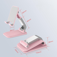 Magnifique support de bureau mobile en acier plaqué aluminium pliable avec logo personnalisé, 1 pièce, support d'affichage pratique