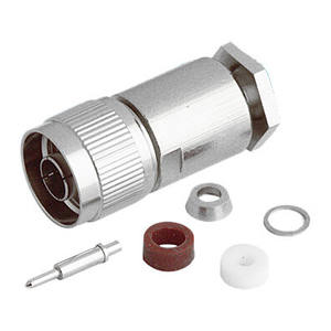 Connettore maschio per fissaggio cavi, tipo a cono a pressione, ideale per installazioni elettriche e connessioni sicure. - Product Image 1