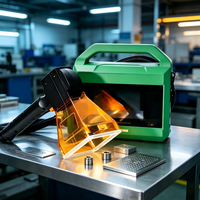 Machine de marquage à fibre optique portable intégrée Huike, équipement de gravure laser portable pour artisanat en laiton et cuivre violet