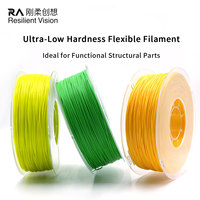 Filamen Cetak 3D TPU 75A 215 ° -230 ° Filamen Fleksibel C untuk Sol Sepatu, Insole, dan Bagian Pakaian Olahraga