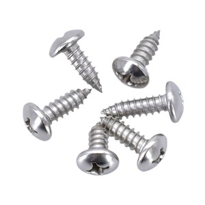Tornillos Autoperforantes de Alta Calidad al por Mayor, Tornillos de Cabeza Redonda de Acero Inoxidable 304 para Construcción - Product Image 1
