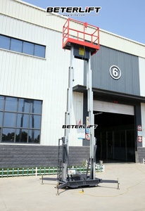 200kg 10m 12M 14m đẩy xung quanh thang máy điện dọc thủy lực đôi kép nâng nhôm nâng cho thang nền tảng - Product Image 2