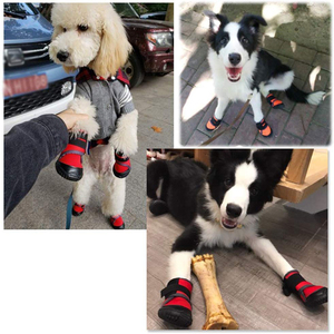 Bottes d'extérieur antidérapantes pour chiens, chaussures imperméables pour chiens de taille moyenne à grande, nouvelle collection - Product Image 6
