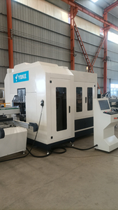 Línea de Producción de Puertas y Ventanas de Aluminio YBKE, Máquina de Corte y Fresado CNC Controlada por PLC de Alta Precisión - Product Image 2