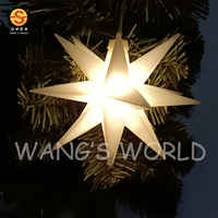 Innen gebrauch 1L Burst Mor avian Star Lights Batterie betriebenes explodieren des Licht Weihnachts dekoration