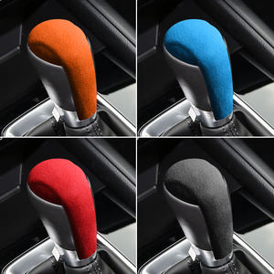 Para <span class=keywords><strong>Mazda</strong></span> Axela Atenza, cubierta de <span class=keywords><strong>maletero</strong></span> de cambio de marchas de Alcantara, pegatina embellecedora decorativa, accesorios de Interior de coche, para <span class=keywords><strong>Mazda</strong></span> Axela Atenza, 1, 2 - Product Image 4