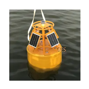 Water quality monitoring Solar powered buoys monitoring floats river reservoir plastic water quality monitoring buoys