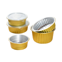 Barquette jetable ronde en pulpe moulée de qualité alimentaire pour soupes à emporter, avec couvercle en aluminium et feuille de PP, logo personnalisé, conteneur de 200 ml