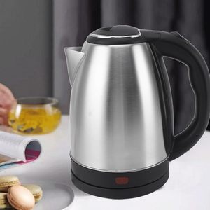 Hongda 1.8L 360 Degree Rotation Stainless Steel Portable Electric <b>Kettle</b> 1500W Fast Boil <b>Temperature</b> <b>Control</b> Boil-Dry Protection - Product Image 4