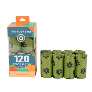 Bolsas desechables sin núcleo para excrementos de perro para exteriores con diseño de hueso impreso para limpieza de excrementos de gato en stock - Product Image 3