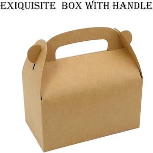 Carpeta de Papel Kraft Desechable Ecológica Personalizada con Asas para Fiestas, Cumpleaños o Regalos - Product Image 1
