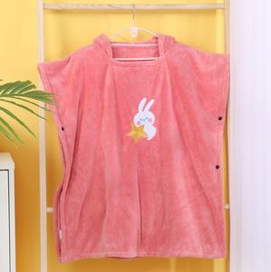 Nouvelle <span class=keywords><strong>cape</strong></span> en velours corail <span class=keywords><strong>brodée</strong></span> <span class=keywords><strong>de</strong></span> dessins animés, serviette <span class=keywords><strong>de</strong></span> <span class=keywords><strong>bain</strong></span> à capuche pour enfants, serviette <span class=keywords><strong>de</strong></span> plage - Product Image 4