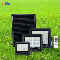 Projecteur LED SMD solaire IP66/IP65 haute luminosité à panneau unique pour éclairage de sécurité d'entrepôt
