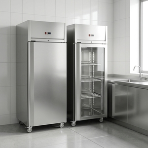 Refrigerador Comercial Vertical <span class=keywords><strong>de</strong></span> Una Puerta Personalizable, Venta Directa <span class=keywords><strong>de</strong></span> Fábrica, Enfriador <span class=keywords><strong>de</strong></span> Temperatura Única con Enfriamiento Directo - Product Image 4