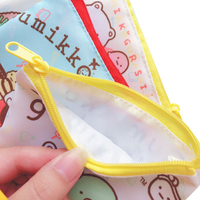 Pochette de rangement personnalisée en polyester à fermeture éclair, motif dessin animé, mini sac à monnaie et clés pour enfants, jolie bourse imprimée pour usage quotidien des enfants, cadeau de vacances