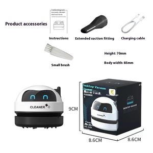 Aspiradora Eléctrica Inteligente de Escritorio para el Hogar, Mini Aspiradora Doméstica para Virutas de Goma y Teclado - Product Image 3