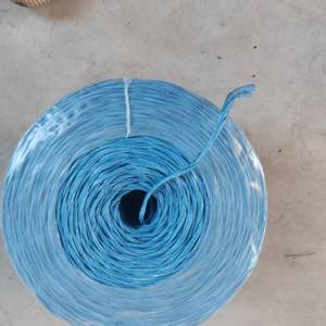 Corde de regroupement en PP bleue, simple couche, antidérapante, durable, à déchirure manuelle, pour emballage de légumes - Product Image 2