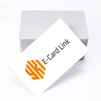 Carte à puce NFC jet d'encre imprimable mini étiquette personnalisée en gros avec puce 13.56MHz 125KHz carte d'identité en PVC vierge