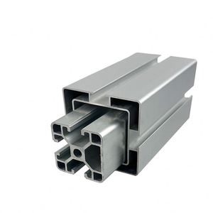 Profilé en alliage d'aluminium industriel Série 6000 T5 Norme Euro 60120 Base de cadre robuste avec service de découpe - Product Image 3