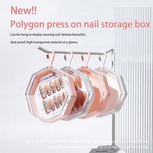Nouvelle Boîte d'Emballage Vide pour Faux Ongles Personnalisée, Boîte de <span class=keywords><strong>Rangement</strong></span> et de Présentation pour Cartes à Ongles, Boîtes à Ongles pour Faux Ongles à Presser - Product Image 3