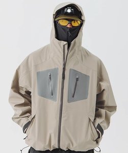 <span class=keywords><strong>Veste</strong></span> unisexe 3L pour l'extérieur, fonctionnelle, imperméable, respirante, coupe-vent, coutures thermosoudées, randonnée, pêche, alpinisme, cyclisme, recyclable - Product Image 1