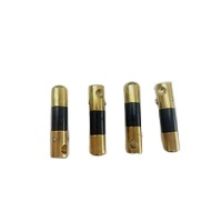 Adaptateur de type pédale à insertion supérieure fabriqué en Chine, composants métalliques, broches de chargeur, revêtement en caoutchouc semi-enveloppé, alvéolé, pour perçage