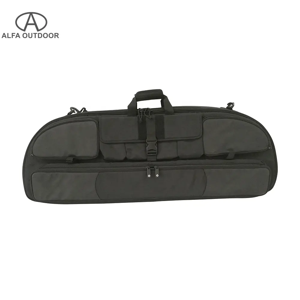 ALFA OEM 44 IN Archery Compound Bow Case Backpack Archery Bow Case with Backpack, Shoulder Straps for Archery Gear
