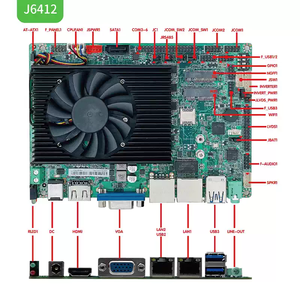 Carte mère industrielle BKHD 3,5 pouces J1900 J6412 i3 i5 i7 double LAN 6 COM LVDS eDP embarquée - Product Image 2