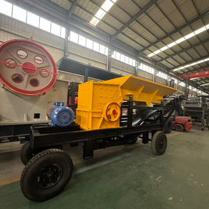 Planta de Minería de Canteras, Bloques de Hormigón de Alta Calidad, Trituradora de Piedra Caliza Móvil de Diésel, Trituradora Tipo Caja - Product Image 5