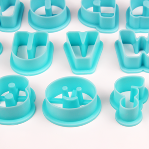 Ensemble de 34 <span class=keywords><strong>emporte</strong></span>-pièces en plastique pour lettres majuscules et symboles, pour la pâtisserie et la décoration de biscuits - Product Image 5