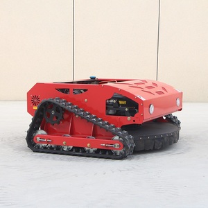 Livraison Gratuite DIY Tondeuse à Gazon Télécommandée Professionnelle à Châssis en Aluminium, Moteur à Essence 4 Temps, Type Crawler, Zero Turn 1000/1100mm - Product Image 6