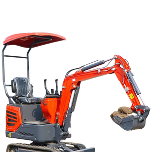 Nouvelle mini-pelle 1 tonne à vendre hydraulique Escavatore petits prix EURO 5 Mini Bagger 1000kg 1.2 tonnes Mini pelleteuse - Product Image 2