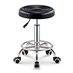 Sillas de Bar Plegables de PU, Sillas Ergonómicas Ajustables para Salón y Oficina - Product Image 5