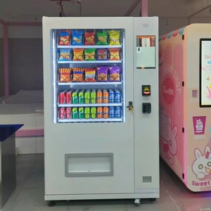 Commercial Use Automatic Multi Countertop Beverage Drinks Snack VendingMachine with QR Code/cash/coin/credit Card Payment