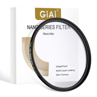 Filtre de diffusion Black Mist 1/2 1/4 pour objectif d'appareil photo reflex numérique 49mm 67mm 77mm 82mm, effet cinéma à mise au point flou, filtre photo, vente en gros
