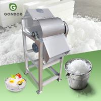 Broyeur de glace robuste pour usage extérieur, avec souffleur, pour glace pilée en blocs et en tubes, en Pakistan