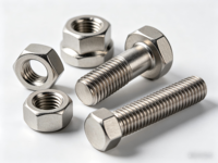 Pièces de fixation usinées CNC sur mesure, composants de boulons et d'écrous en acier inoxydable usinés CNC