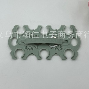 ที่จับขวดแบบพลาสติกสำหรับบรรจุขวดได้ 6 ขวด พกพาสะดวก - Product Image 1