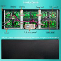 Pantalla de visualización de pared de vídeo LED a todo Color P10 para exteriores, pantalla de texto de señalización nominal IP65 moderna programable para educación minorista