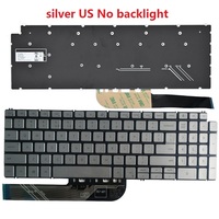 Clavier d'ordinateur portable russe/américain/britannique/espagnol/latin/français pour DELL Inspiron 15-5502 5509 5505 5510 5590 5591 5598 5593 5584 3501 3505