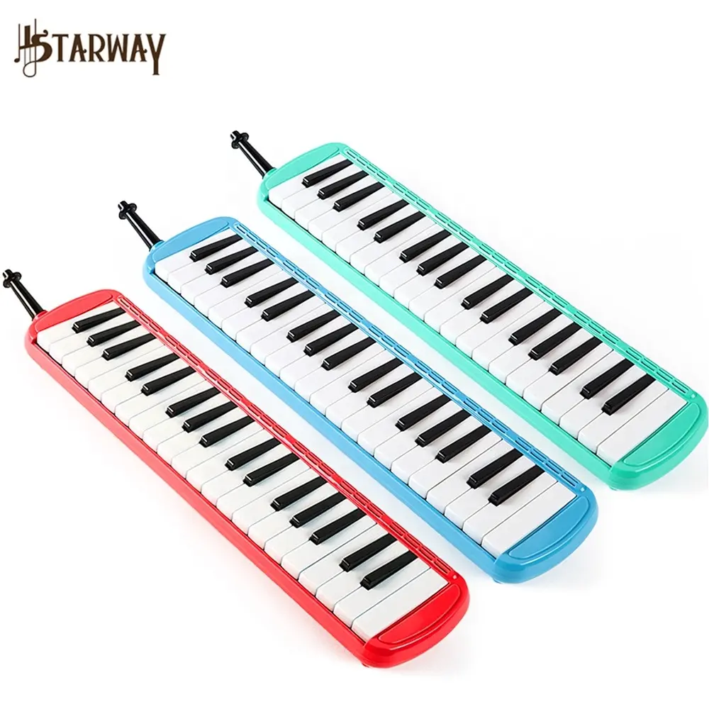 Chinese Manufacturer Educational Musical Instrument Abs 37 Keys Colorful Melodica
