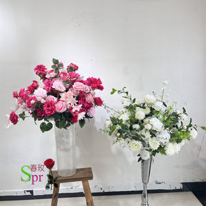 SPR mode fête de mariage anniversaire bébé douche hôtel <span class=keywords><strong>maison</strong></span> fleur boules événement Table pièce maîtresse fleur artificielle pour la décoration - Product Image 6