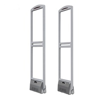 Système d'alarme de sécurité EAS pour magasin de vêtements E-Bit AM-055, capteur AM 58kHz, portillon antivol avec portée de détection de 1,8 à 3,6 m, gris