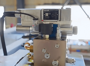 Lớn thép không gỉ we67k loạt 4 + 1 trục Electro thủy lực servo Máy uốn - Product Image 6