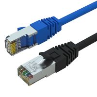 Câble Ethernet Cat6 Lszh 25 pieds RJ45, cordons de raccordement LAN en PVC pour usage extérieur et intérieur, prend en charge les réseaux pour haut-parleurs, pianos et câbles de raccordement.