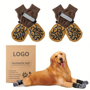 आरामदायक नरम एकमात्र छोटे मध्यम कुत्ते गर्मियों के कुत्ते के जूते लुभावनी जाल गैर-पर्ची चिंतनशील पालतू कुत्ते जूते - Product Image 6