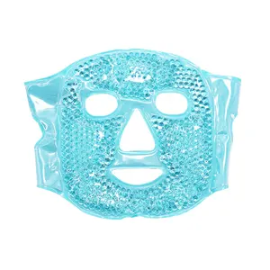 Senwo Face Care Hot Cold Compress Gel riutilizzabile Ice Beads Facial Sleeping Eye Mask Pack