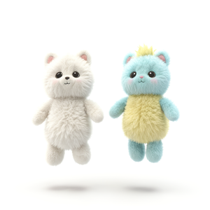 Jouets en peluche personnalisés en coton PP avec motif d'ours mignon, créez vos propres poupées d'animaux de <span class=keywords><strong>dessin</strong></span> <span class=keywords><strong>animé</strong></span> (31cm-50cm) - Product Image 4