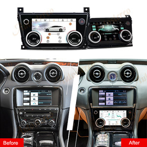 AC Panel para <span class=keywords><strong>Jaguar</strong></span> XJ 351 2009-2016 Radio de navegación GPS del coche Auto estéreo unidad reproductor Multimedia Digital aire acondicionado - Product Image 1